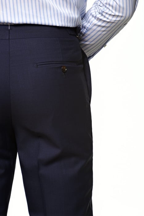 Navy Checked Havana Suit 7