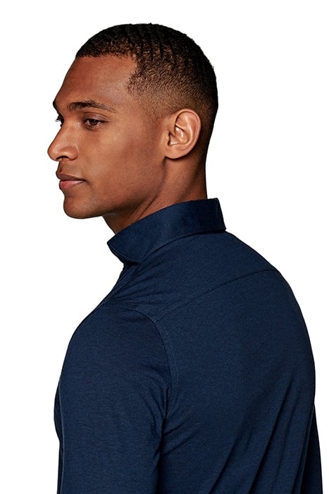 Blue Jersey Extra Slim Fit Popover 6