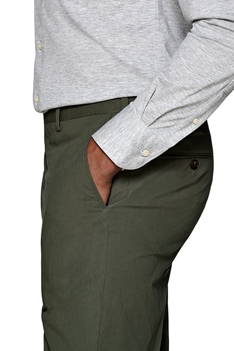 MID GREEN SOHO TROUSERS 7