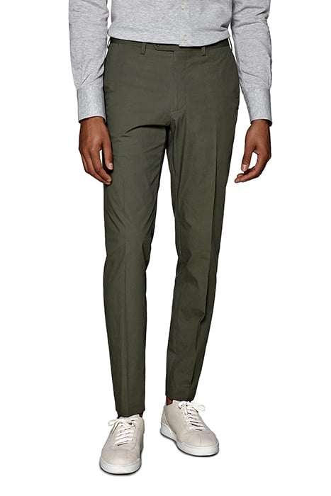 MID GREEN SOHO TROUSERS 1