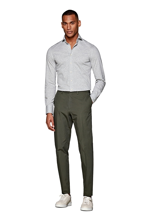 MID GREEN SOHO TROUSERS 4