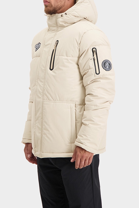 TEAM PUFFER JACKET SAND 5