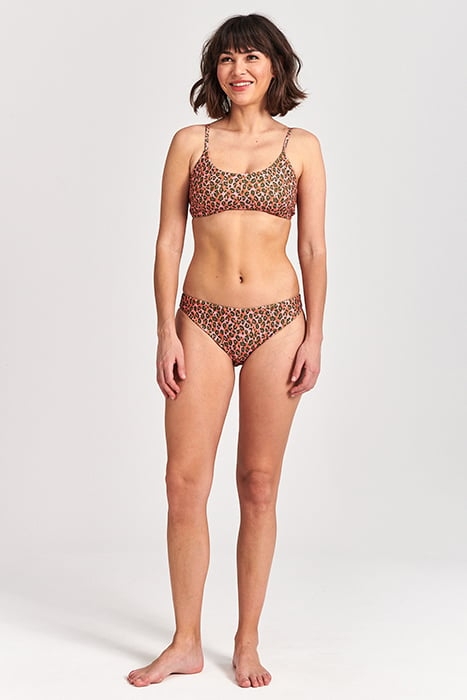 LADIES LOU BIKINI SET TROPICAL TIGER STRAWBERRY PINK 3