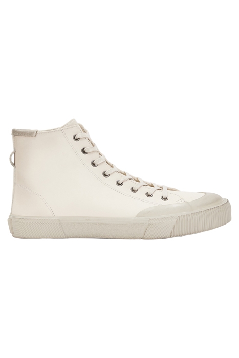 DUMONT LTHR HIGH TOP CHALK WHITE 1