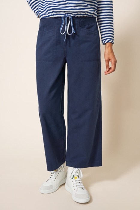 HARPER WIDE LEG TROUSER DARK NAVY 2