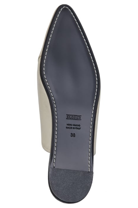 WOMEN MULE GRAIN BEIGE 5