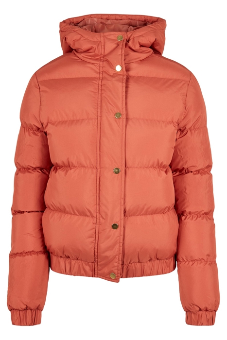 LADIES HOODED PUFFER JACKET REDEARTH 1