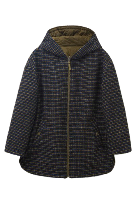 MARIELLA REVERSIBLE COAT NAVY 5