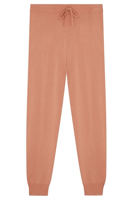 KNITTED JOGGER W795 DUSTY PEACH 5