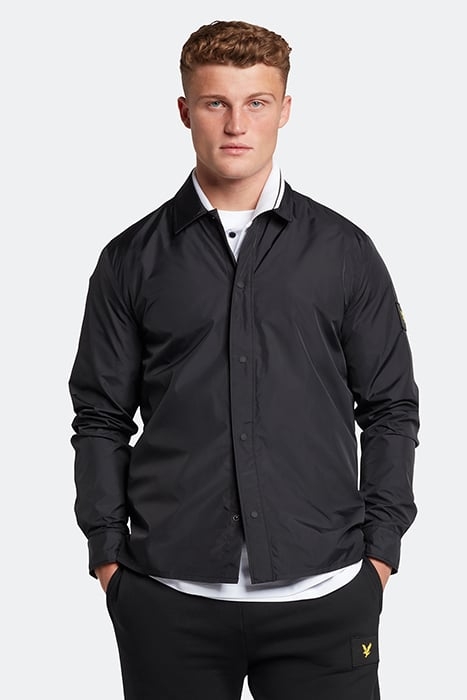RECYCLED NYLON OVERSHIRT Z865 JET BLACK 1