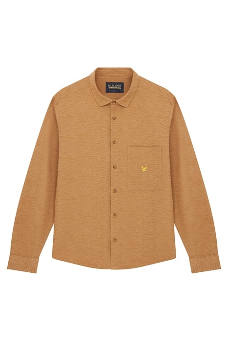 ABSTRACT SHIRT W738 HARNESS BROWN 5