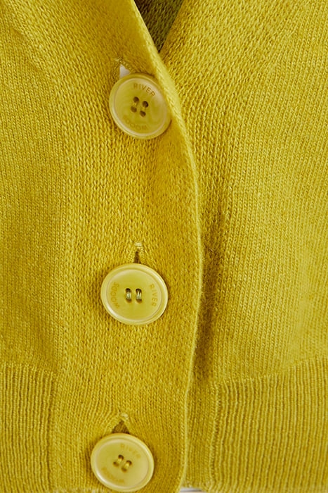 BASIC V-NECK CARDI LS GREEN 5