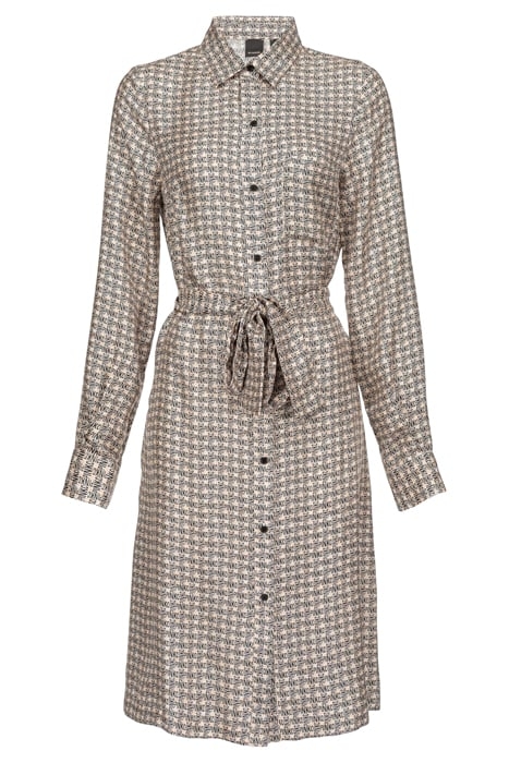 ALICIA 15 ABITO TWILL STAMPA P BLACK/NUDE 5