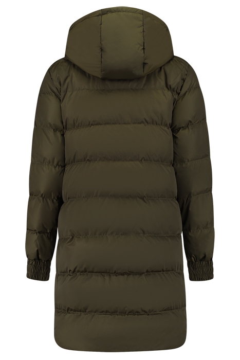 ALLI PUFFER COAT ARMY 2