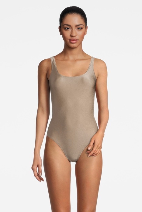 SHIMMER SWIMSUIT SAND BEIGE 1