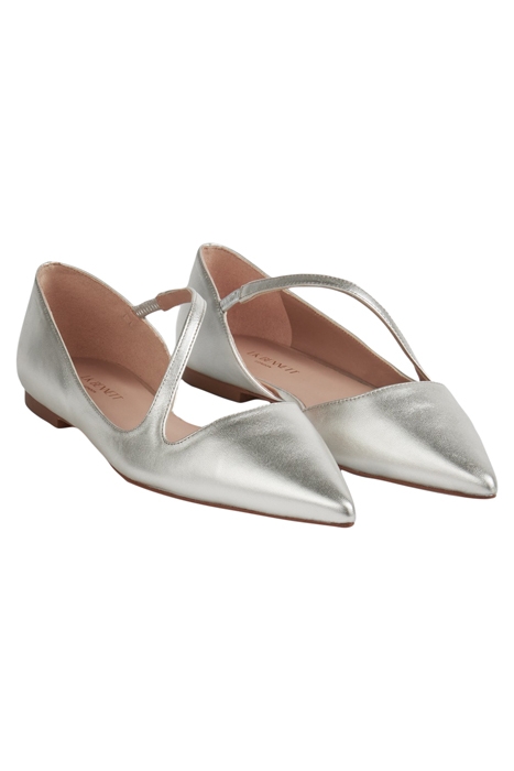 PANDORA BALLERINA SHOES SILVER 2