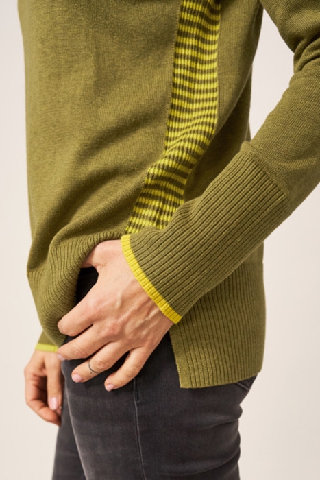 OLIVE JUMPER DEEP GREEN 3