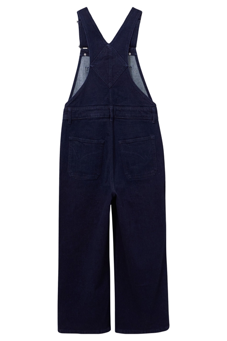 KELLY WIDE LEG DUNGAREE DK DENIM 6