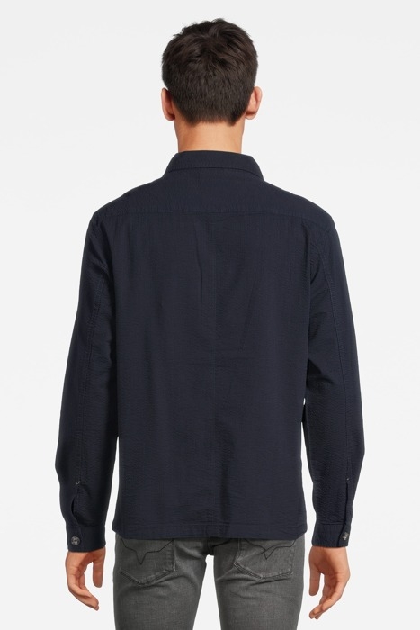 THAGE SEERSUCKER DEEP MARINE 2