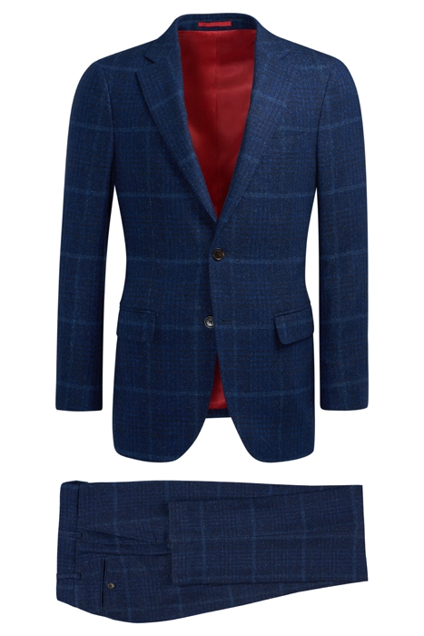 NAVY CHECKED SIENNA SUIT 2