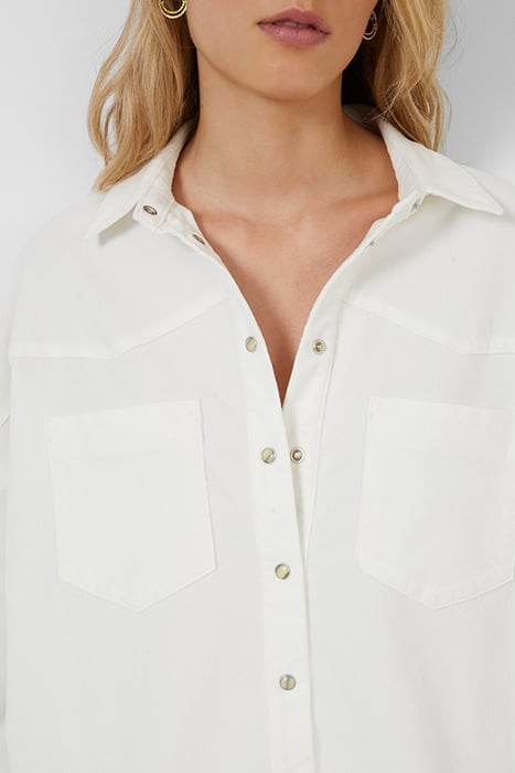 PAULA MICRO CORD SHACKET WINTER WHITE 6