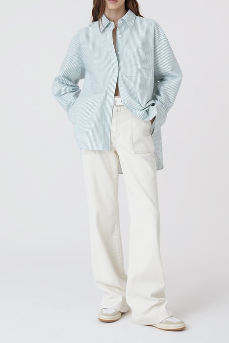 WOMEN SHIRT WITH POCKET SHIRTS & BLOUSES GREEN PATINA 4