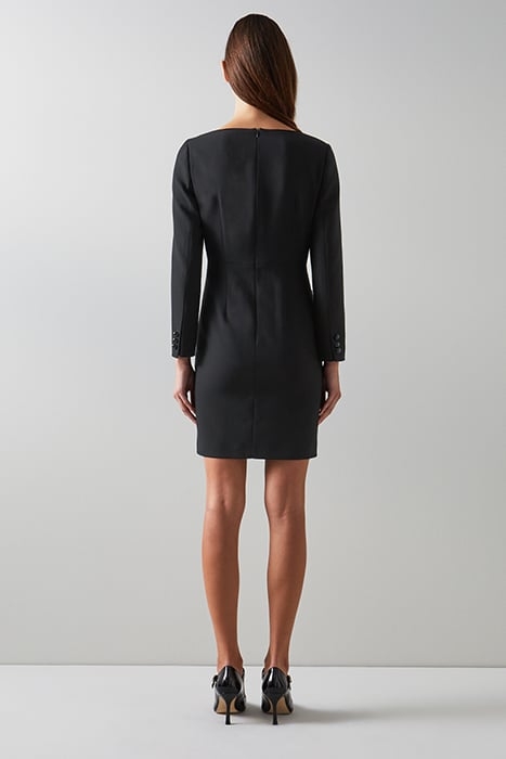 KEELER SHIRT DRESS BLACK 2