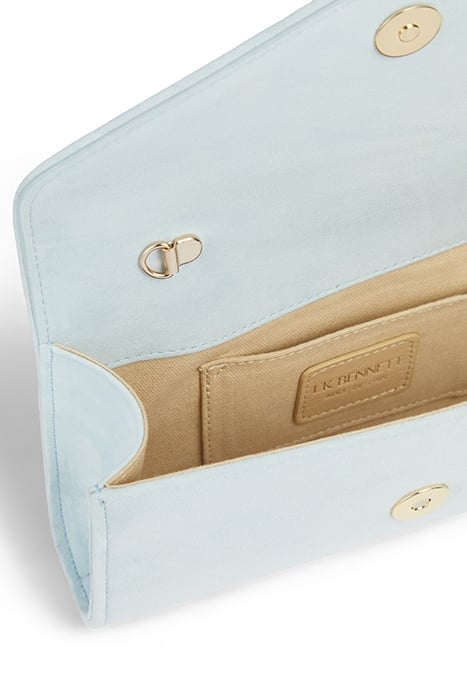 DOMINICA CLUTCH BAG SEA GREEN 3