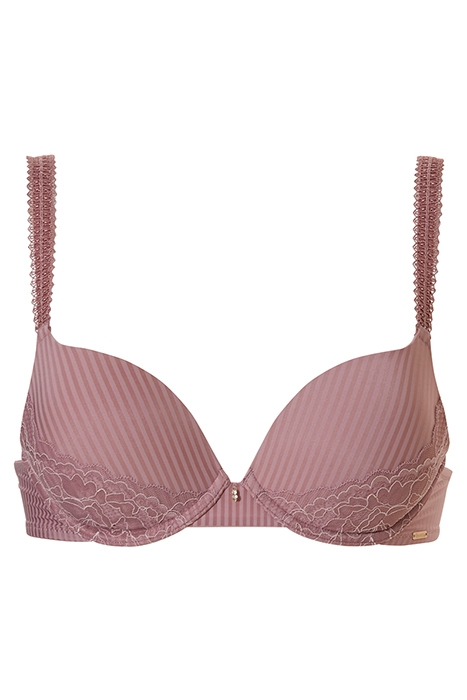 CO BRA TSHIRT PUSH STRIPE LACE ROSE DES BOIS 1
