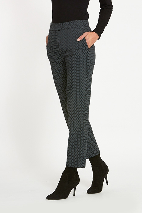 JILL GREY JACQUARD PANTS 5
