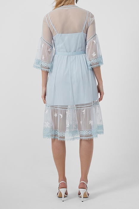PF ARABELLE EMBROIDERED DRESS SUMMER SKY 2