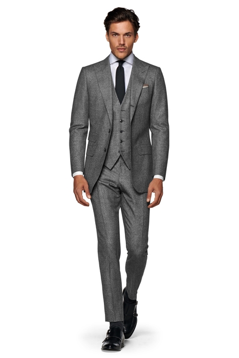 MID GREY HOUNDSTOOTH WASHINGTON SUIT 1