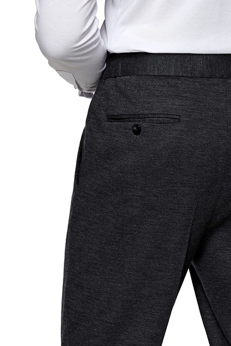 DARK GREY DRAWSTRING AMES TROUSERS 6