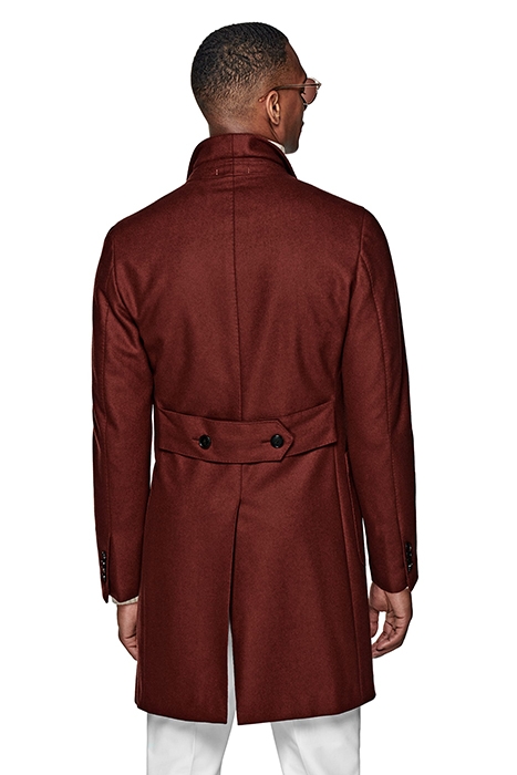 DARK RED OVERCOAT 2