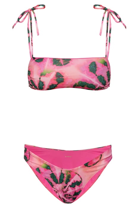 BIANCOMANGIARE BIKINI TECNO JE FUCHSIA/GREEN MULTI-COLOUR 6