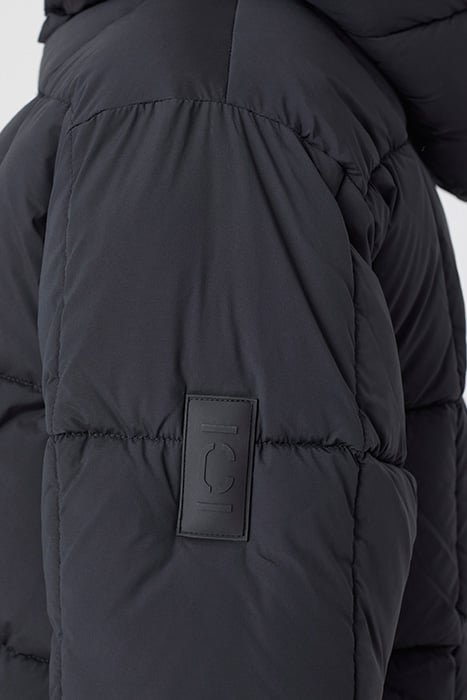 QUILTED COAT BLACK 5