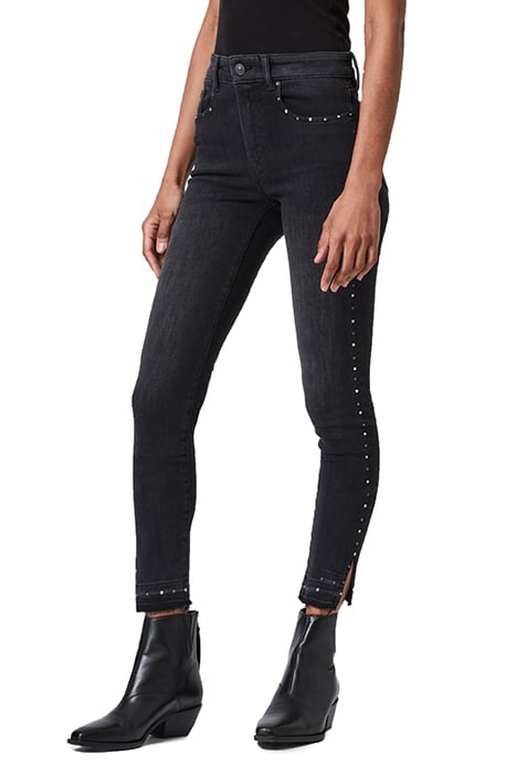 MILLER STUDDED JEAN BLACK 1