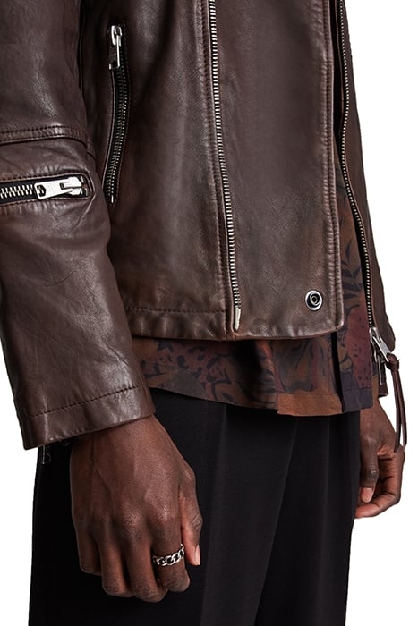 HERON BIKER CHARRED RED 5