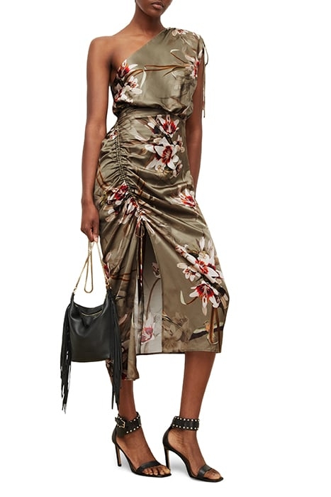 LAURA DORADA DRESS KHAKI GREEN 3