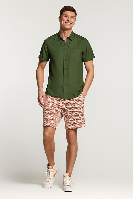 ETHAN SHORTSLEEVE SHIRT CILANTRO GREEN 4