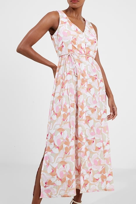 VEE SLEEVELESS L PASTEL PINK MULTI 2