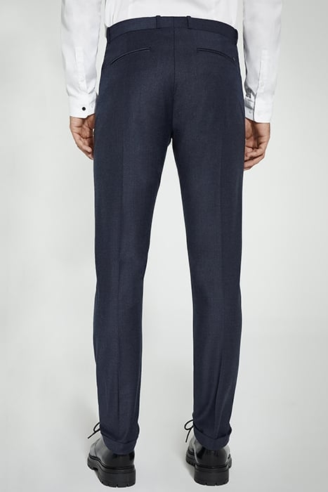 NAVY FLANNEL TRAVEL SUIT SUIT TROUSERS 2