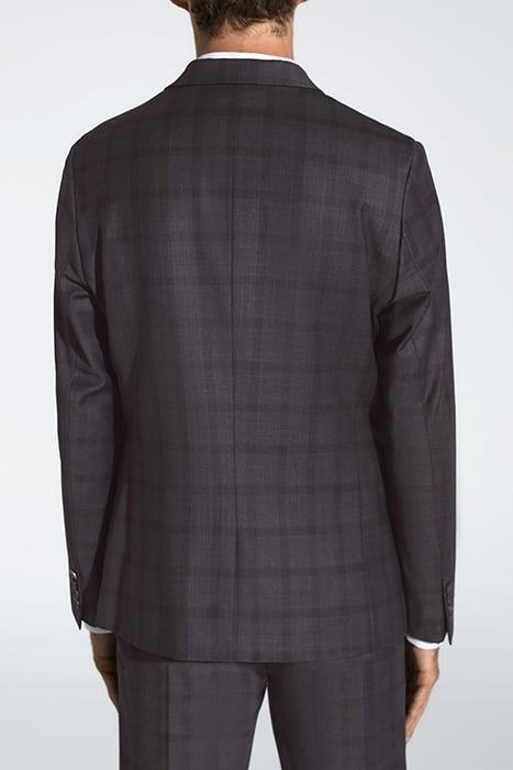 INDIGO CHECKED TRAVEL SUIT SUIT JACKET 2