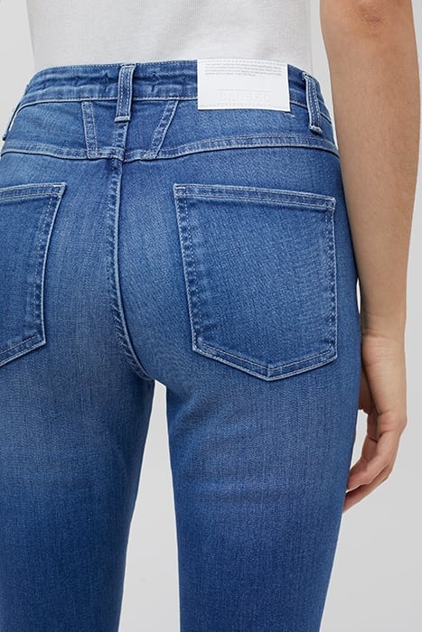 CLOSED WOMEN SKINNY PUSHER JEANS MID BLUE 6