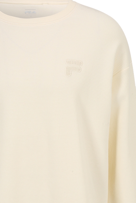 CAMPOBASSO OVERSIZED CREWNECK ANTIQUE WHITE 5