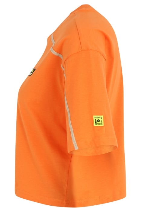 C61 OVERSIZED CROPPED TEE CELOSIA ORANGE 3