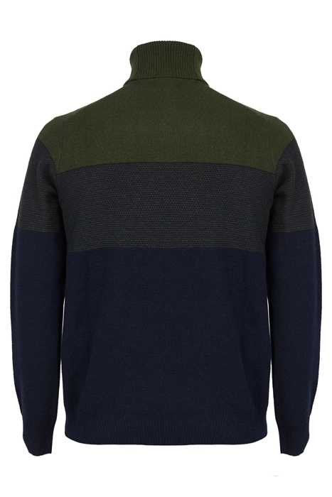 WLCASH ROLL-NECK SF SWT GREEN 3