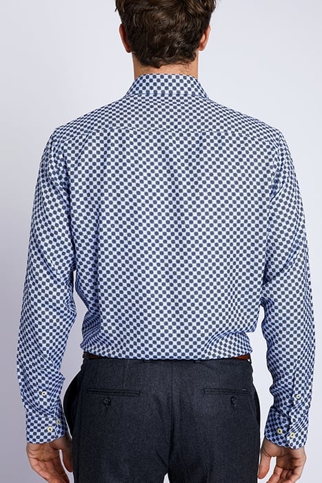 CF LS SORRENTO PRINT SHIRT BROWN 3