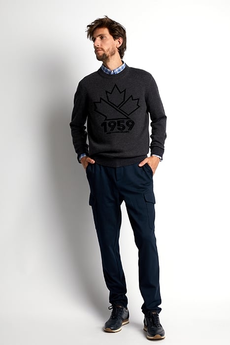 MER ROUND-NK CF SWT GREY 2