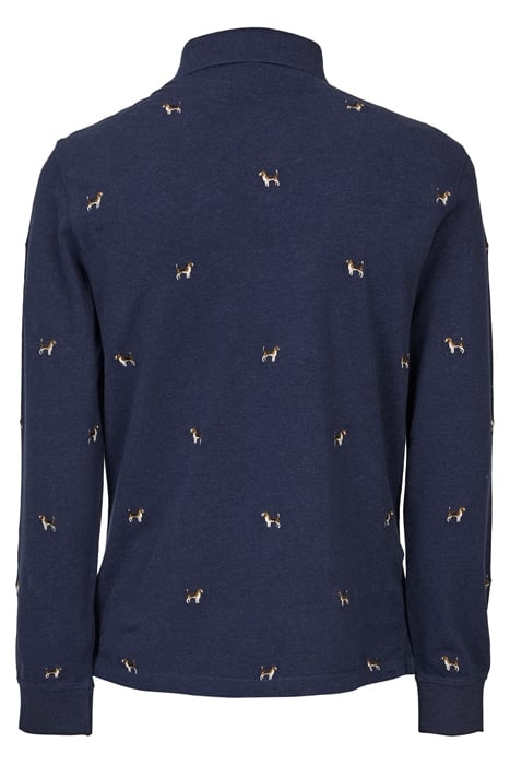 LUX AO-EMBR CF LS PIQ BLUE 3